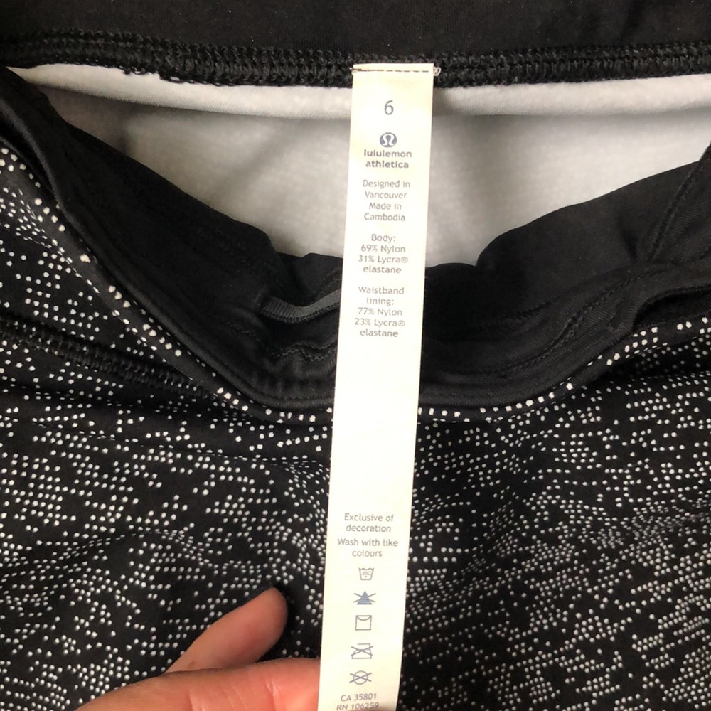 Lululemon Mid Rise Legging - Picture 6 of 6